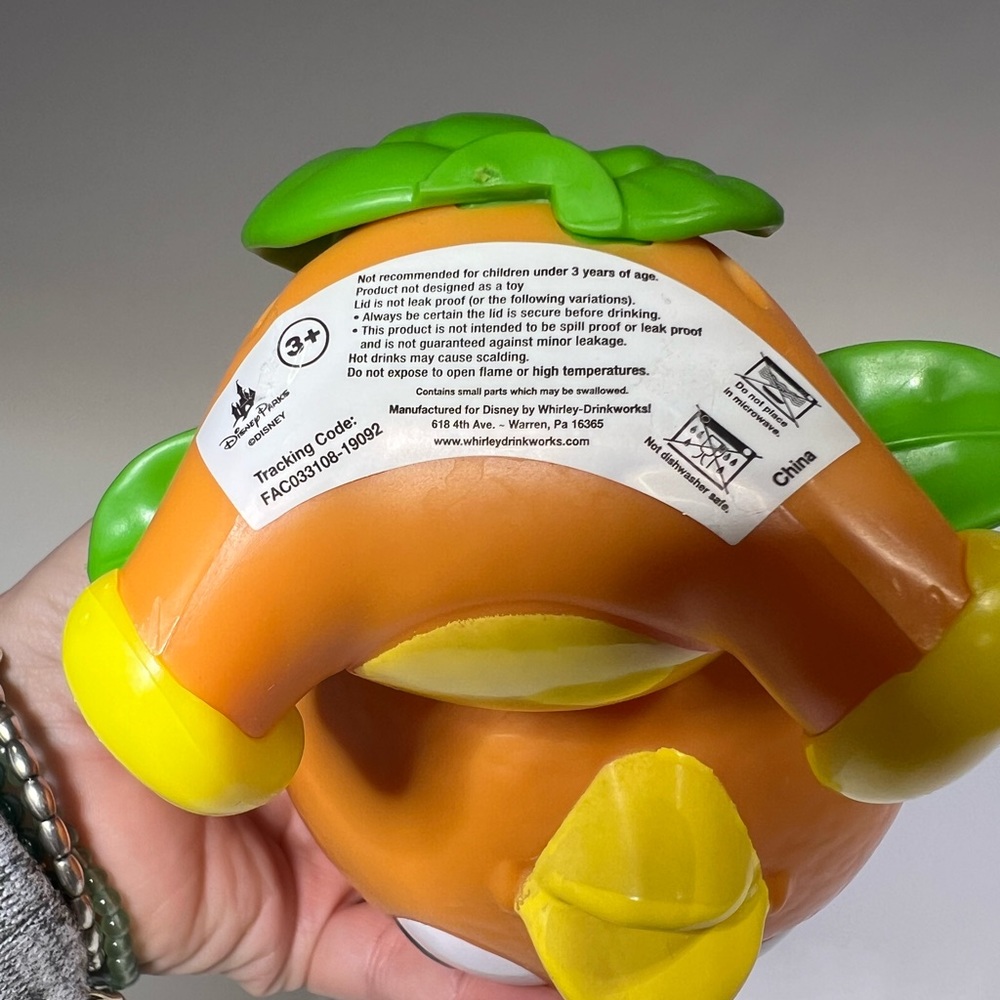 Disney Parks 2019 Epcot Flower and Garden Festival Orange Bird Souvenir Cup - Picture 10 of 10